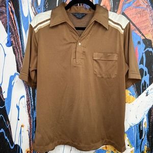 True Vintage JCPenny Polyester/Cotton Blend Bowling Polo